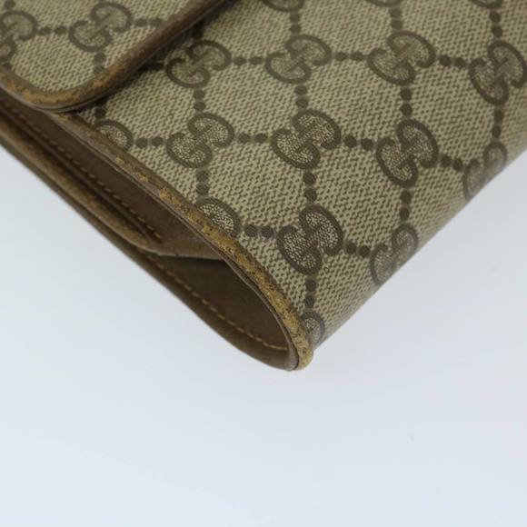 GUCCI GG Supreme Shoulder Bag PVC Beige 904 02 050 Auth hk1157 - Picture 14 of 16